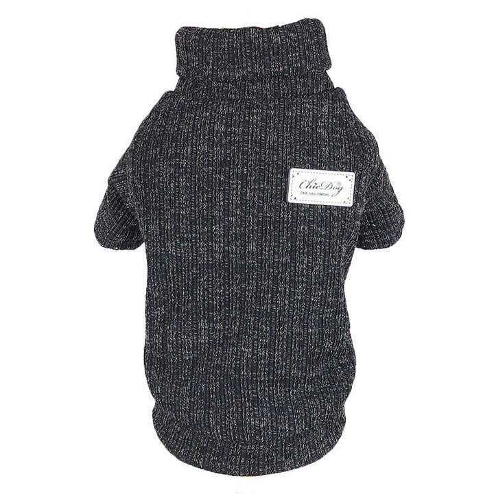 Thickened Winter Pet Turtleneck Sweater: The Perfect Cozy Attire for Your Furry Friend