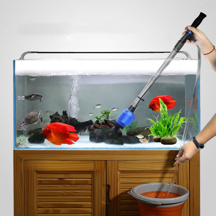 Transform Your Fish Tank Maintenance with Our Automatic Electric Toilet Cleaning Fish Tank