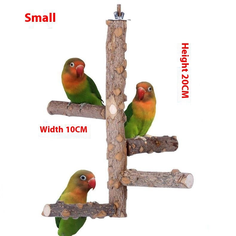Parrot Toys Bite Swing Bell Stand