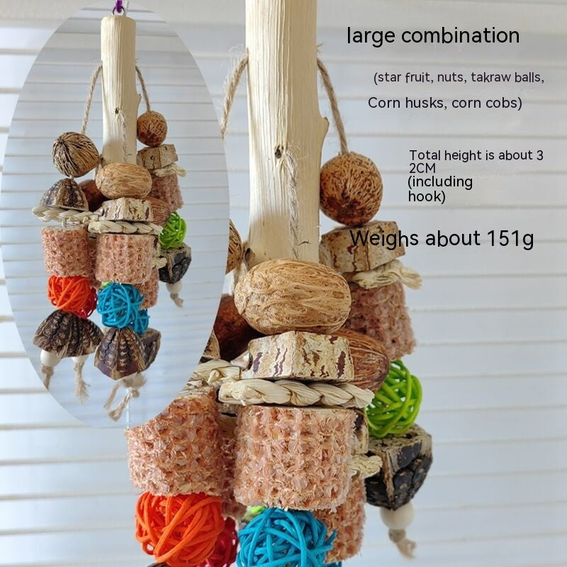 Parrot Toys Stand Rod Bird Cage