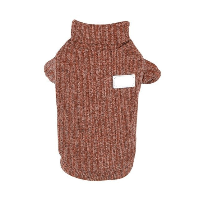Thickened Winter Pet Turtleneck Sweater