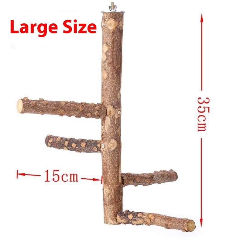 Parrot Toys Bite Swing Bell Stand