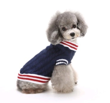Pet Christmas Sweater Knit Pet Clothes