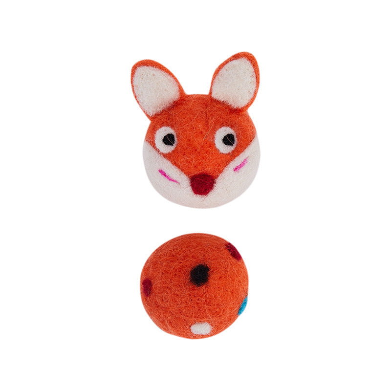 Colorful Felt Stretch Ball Pet