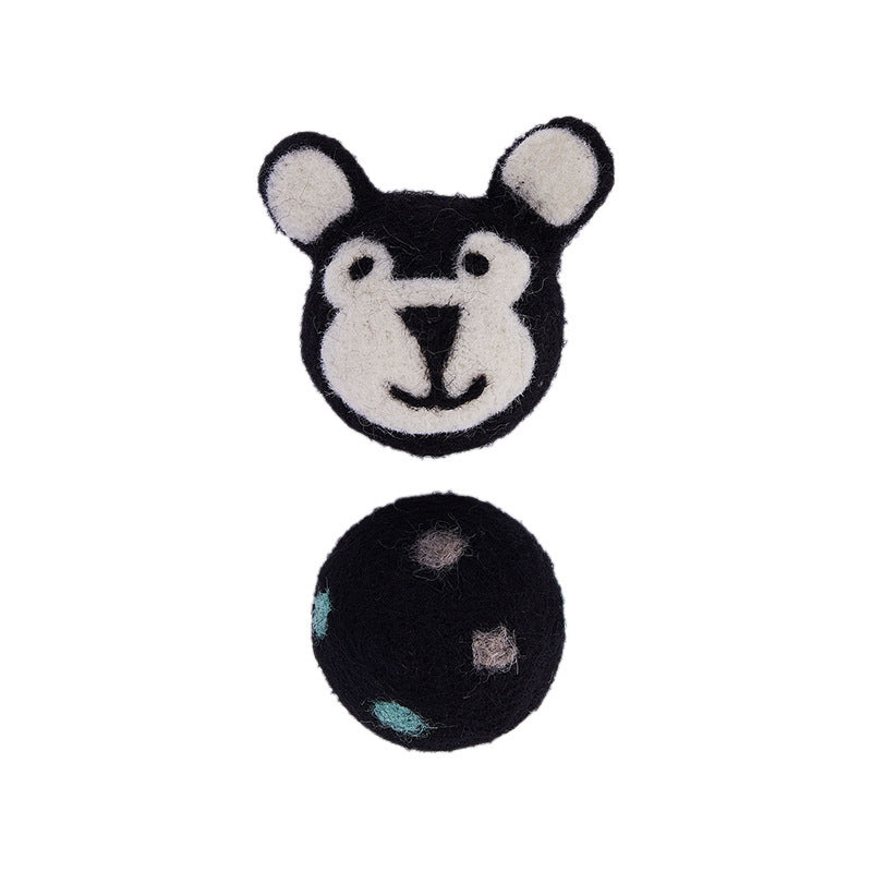 Colorful Felt Stretch Ball Pet