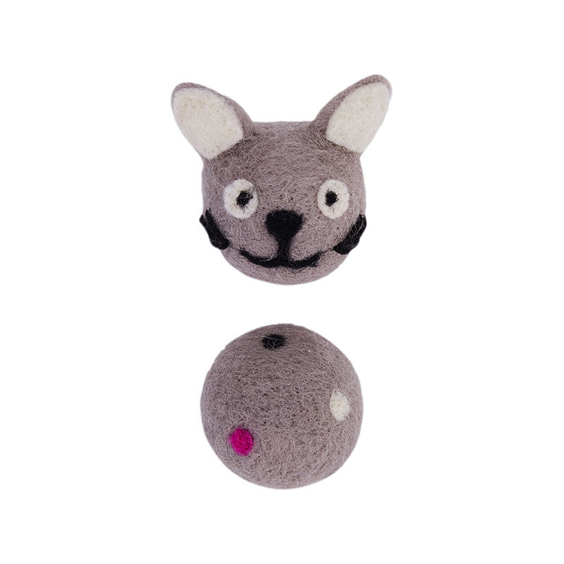 Colorful Felt Stretch Ball Pet