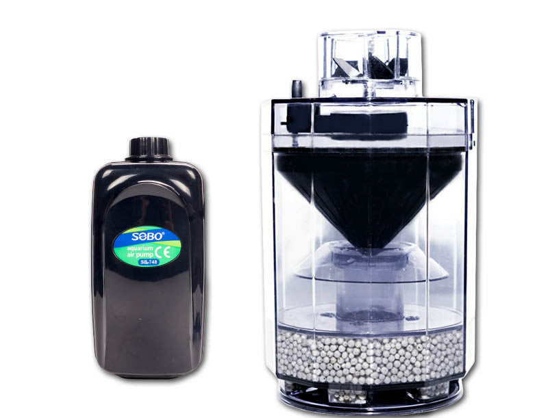 Automatically Clean Fecal Fish Tank Toilet