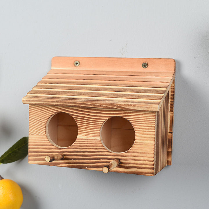 Solid Wood Household Insulation Bird Cage