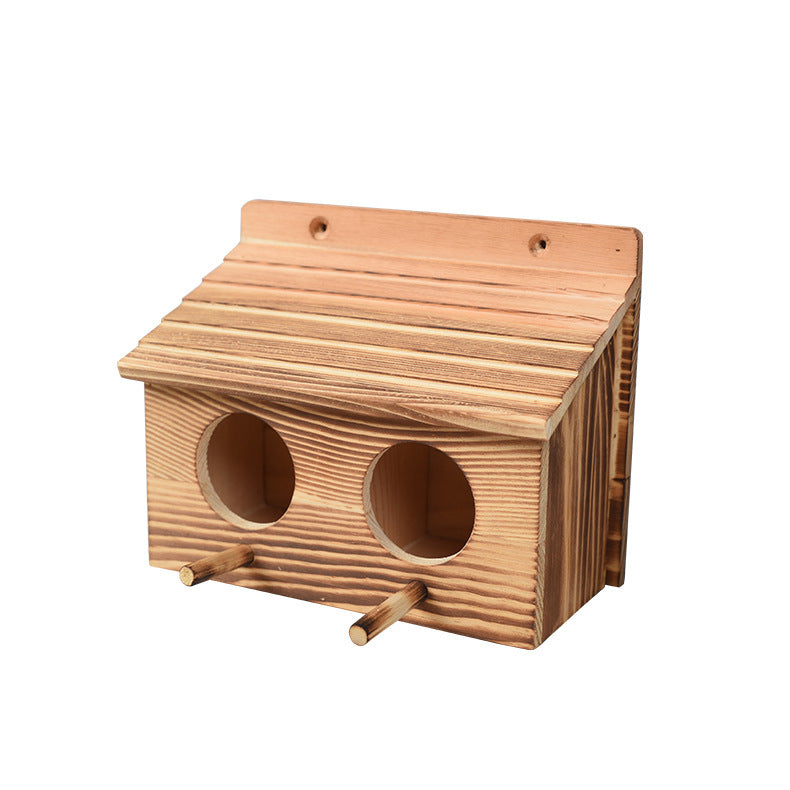 Solid Wood Household Insulation Bird Cage