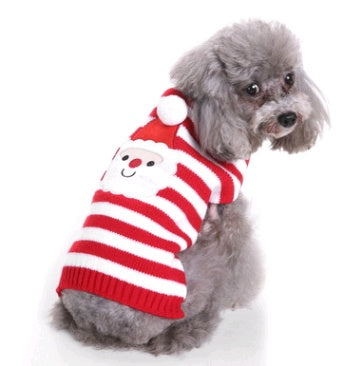 Pet Christmas Sweater Knit Pet Clothes