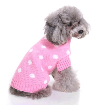 Pet Christmas Sweater Knit Pet Clothes