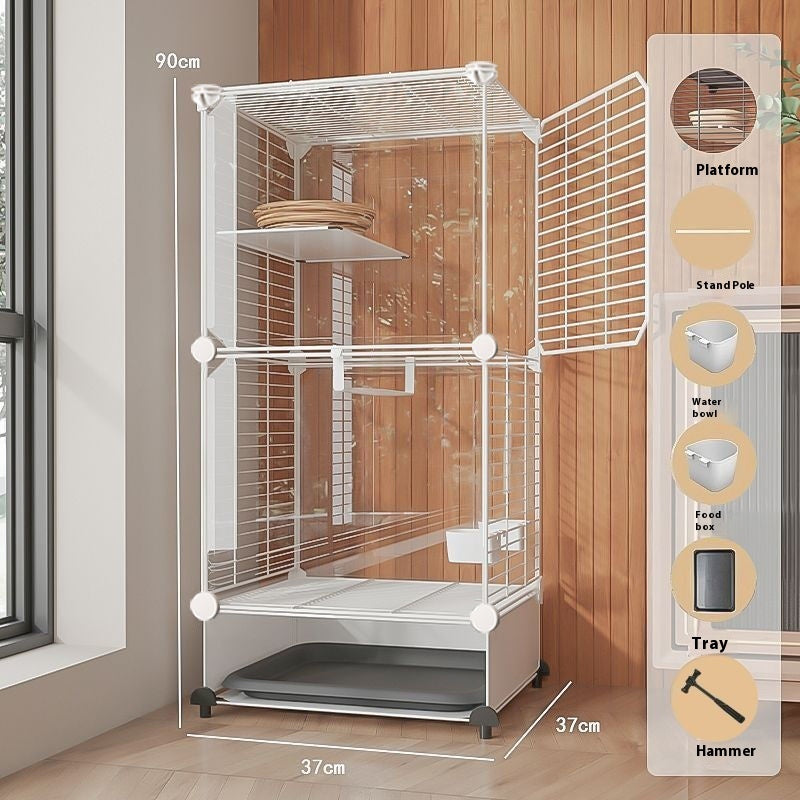 Large Household Luxury Villa Bird Cage