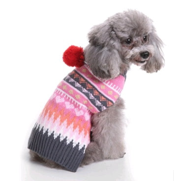 Pet Christmas Sweater Knit Pet Clothes