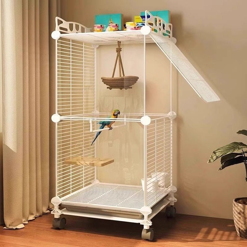 Large Household Luxury Villa Bird Cage