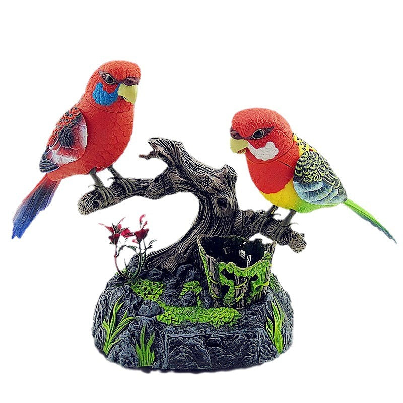 Double Tiger Parrot Talking Toys