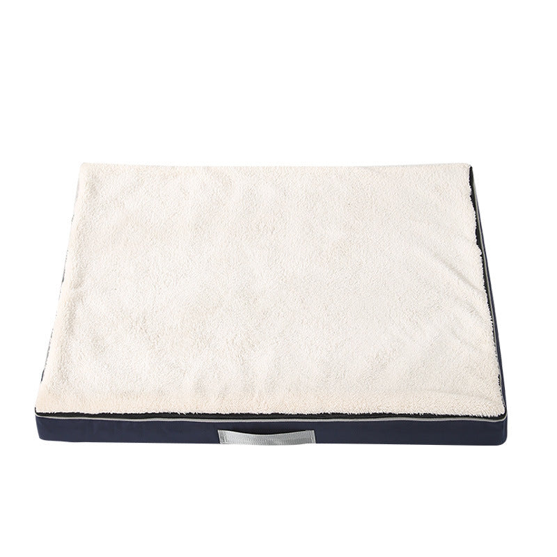 Plush Memory Foam Large Dog Bed