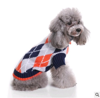 Pet Christmas Sweater Knit Pet Clothes
