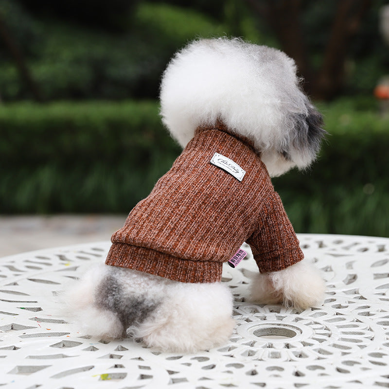 Thickened Winter Pet Turtleneck Sweater
