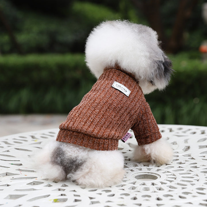 Thickened Winter Pet Turtleneck Sweater