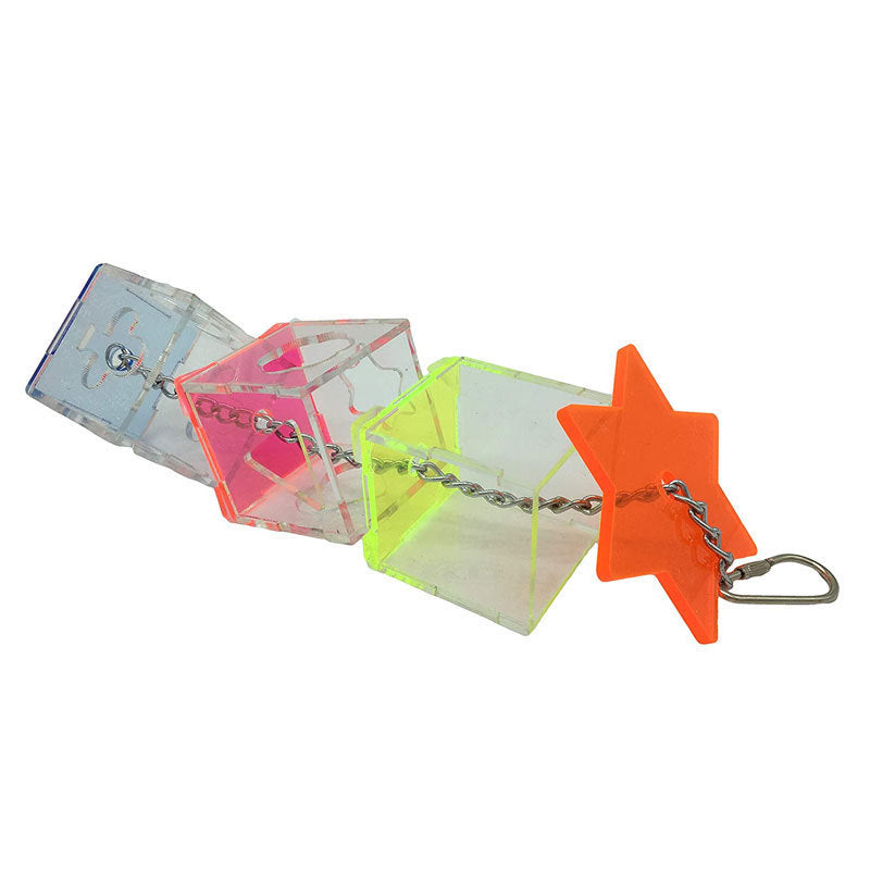 Bird Parrot Educational Toy Food Container
