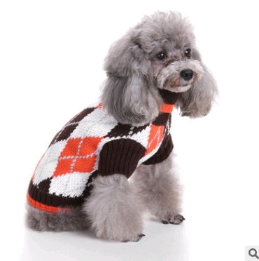 Pet Christmas Sweater Knit Pet Clothes