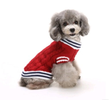 Pet Christmas Sweater Knit Pet Clothes