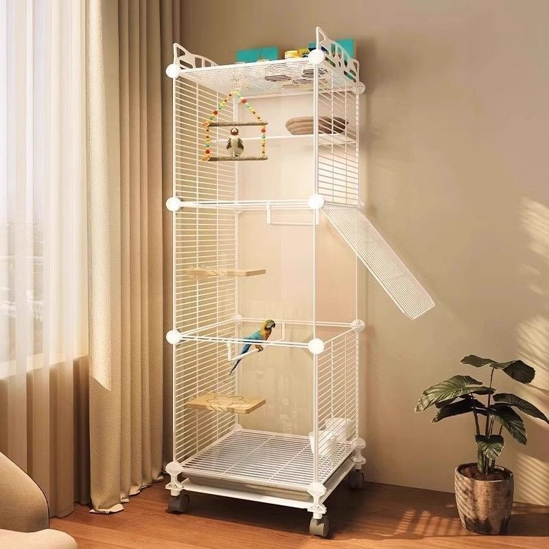 Large Household Luxury Villa Bird Cage