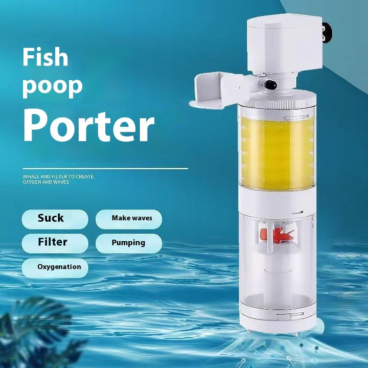 Fish Tank Three-in-one Suction Toilet