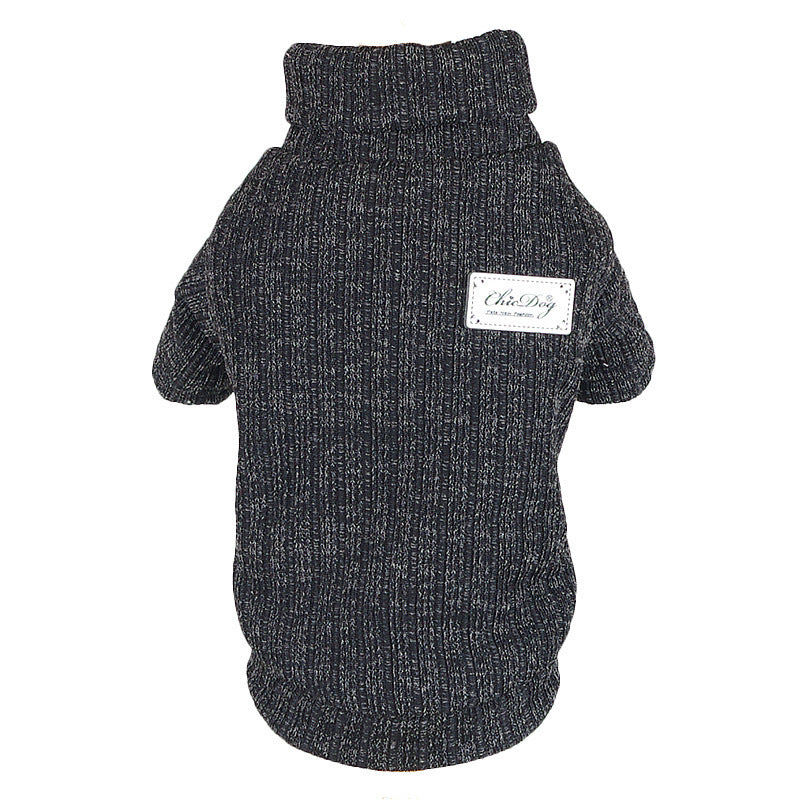 Thickened Winter Pet Turtleneck Sweater