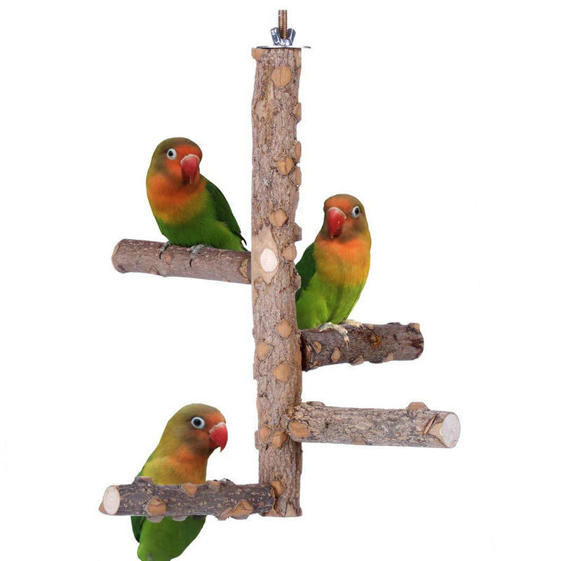 Parrot Toys Bite Swing Bell Stand