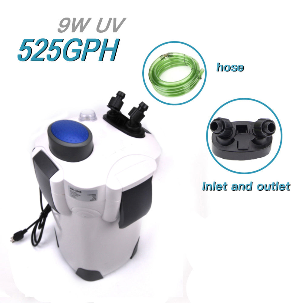 External Filter Aquarium UV Lamp Water Purification