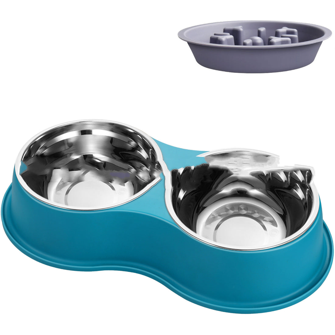 Pet Slow Feeding Bowl Removable