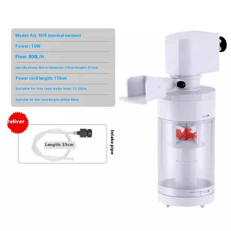 Fish Tank Three-in-one Suction Toilet
