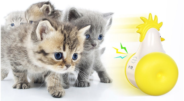 Electric Tumbler Hair Laser Chicken Funny Cat Toy