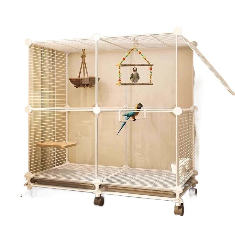 Large Household Luxury Villa Bird Cage