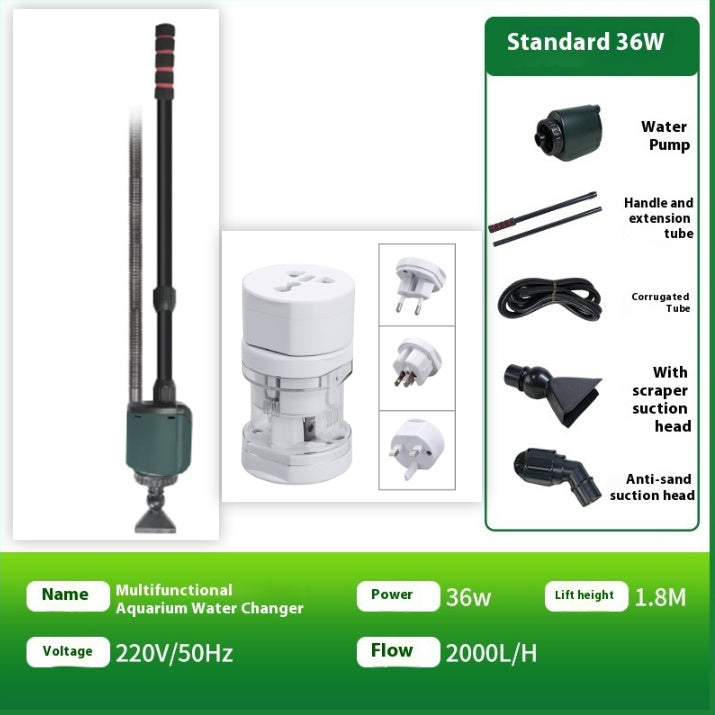 Fish Tank Water Exchange Clean Pumping