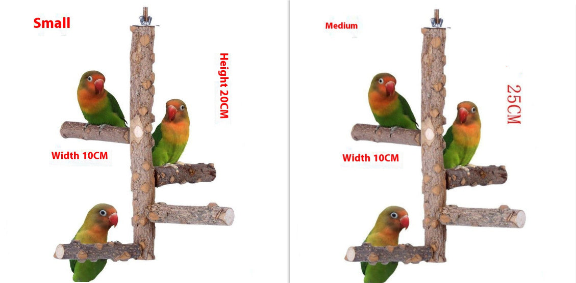 Parrot Toys Bite Swing Bell Stand