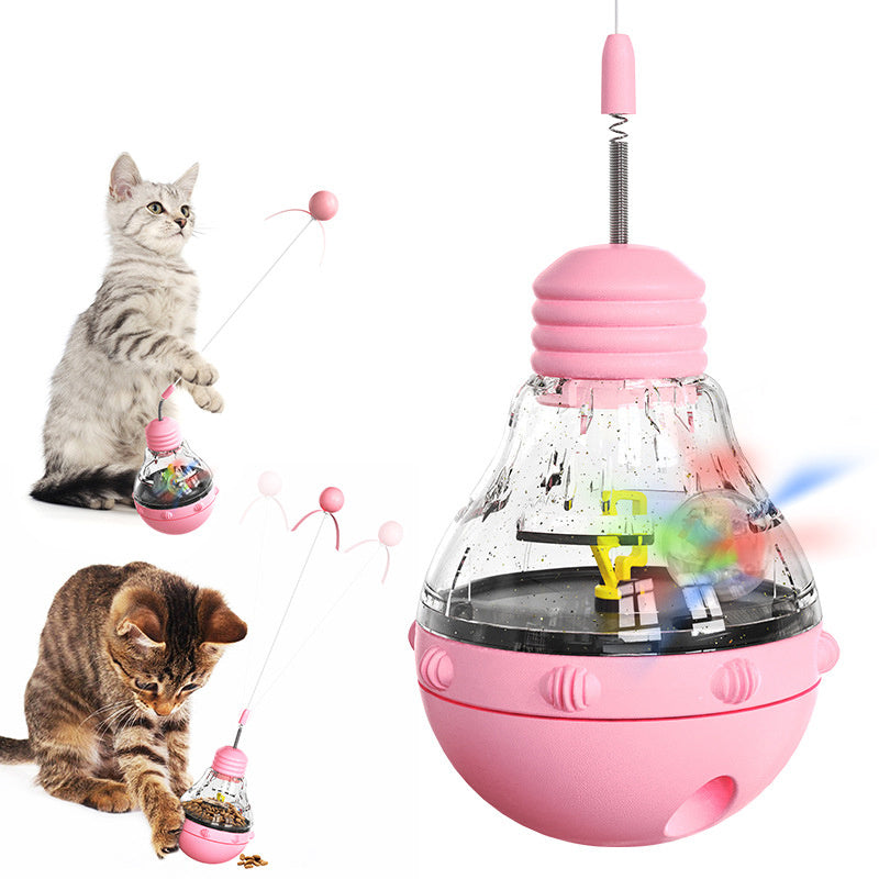 Electric Rope Green Rugby Interactive Cat Toy