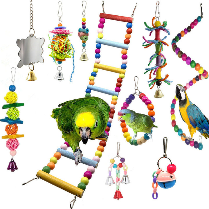 Simple Small And Medium Size Parrot Toys