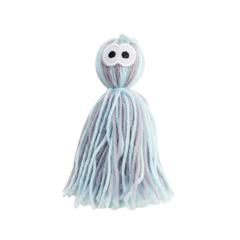 Pet Hang Bite-resistant Woolen Yarn Ball Toys
