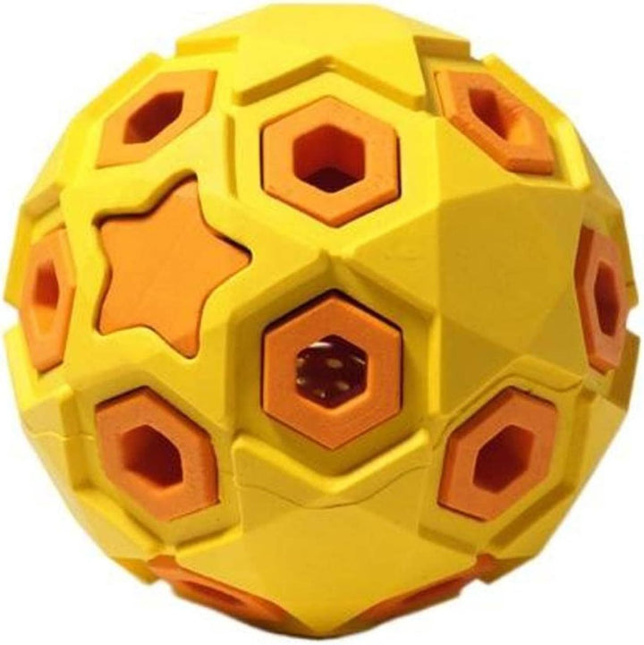 Dog Bite-Resistant Anti-stuffy Rugby Toy