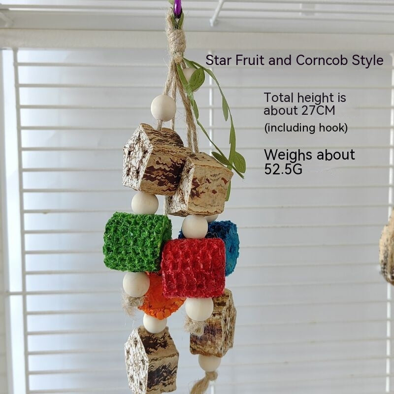 Parrot Toys Stand Rod Bird Cage
